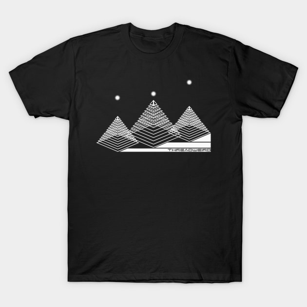 Ancient Aliens Pyramids Orion T-Shirt by ThreadWeird Apparel Company